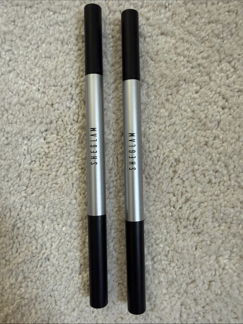 SHEGLAM Black Dual-Ended Precision Eyeliner Pencil - 2 Pack